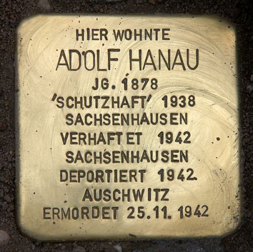 Stolpersteine Delbrckstrae 19