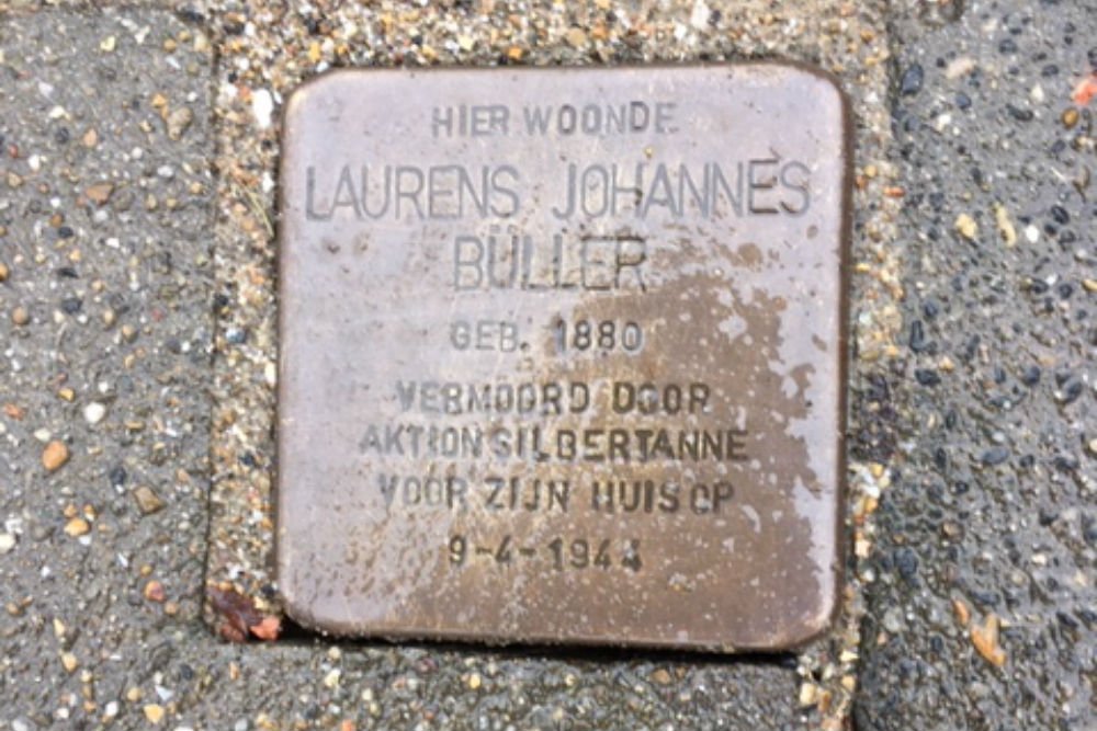 Stolperstein Vondellaan 22 #2