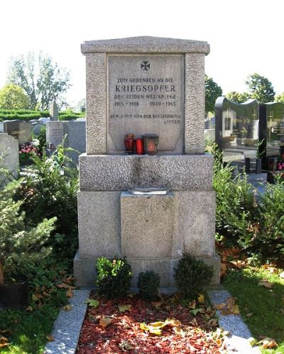 War Memorial Aspern Cemetery