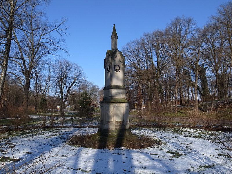 Franco-Prussian War Memorial Zerbst/Anhalt #1