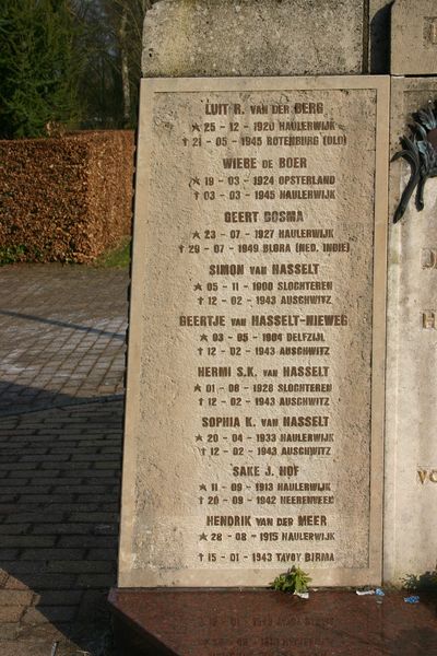 Monument Begraafplaats Eikenhof #2