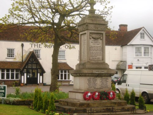 Oorlogsmonument Hawkhurst #1