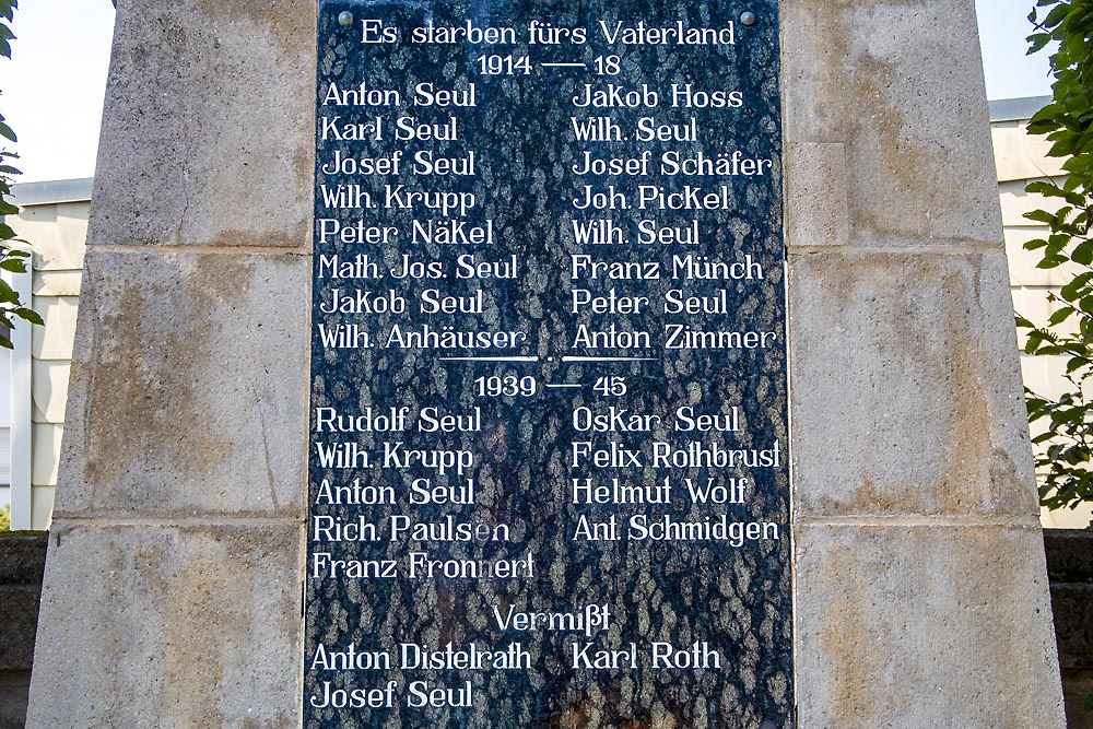 War Memorial Lützingen #3