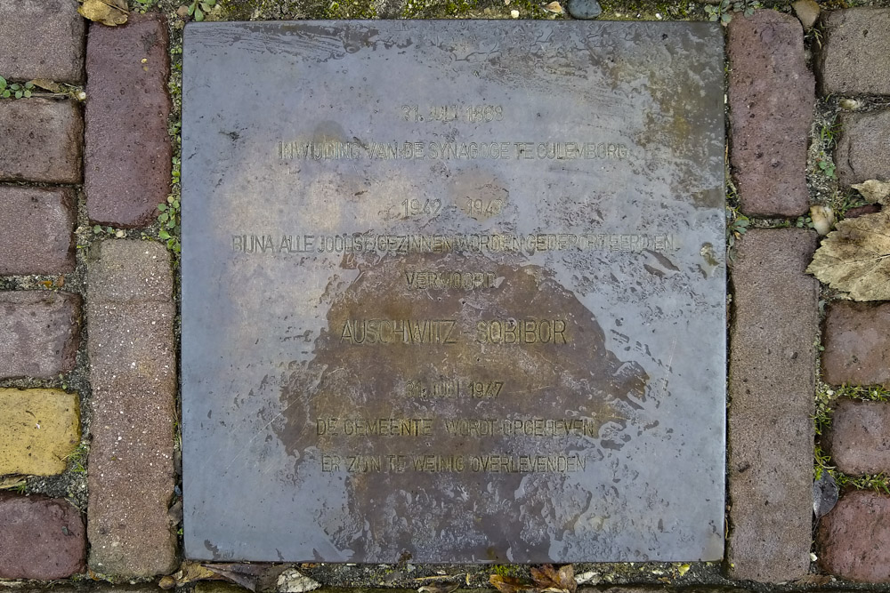 Stolperstein Voormalige Synagoge Jodenkerkstraat 5