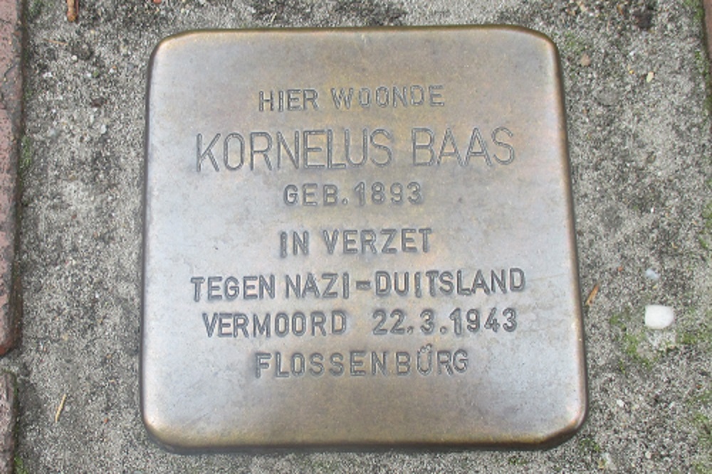 Stolperstein Veendijkstraat 21 #1