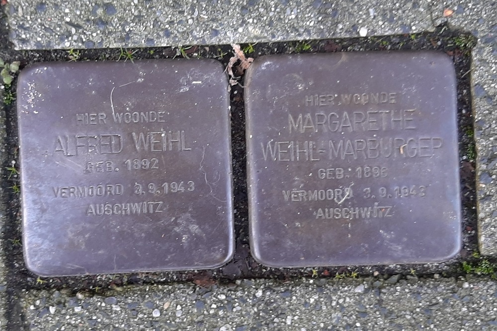 Stolpersteine Hertenstraat 5 #1