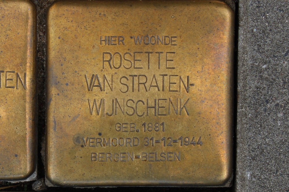 Stolpersteine Churchill-laan 38 #3