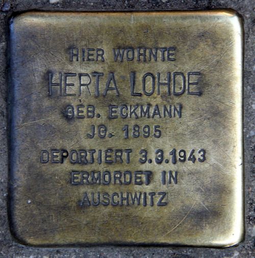 Stolpersteine Dresdener Strae 128 #2