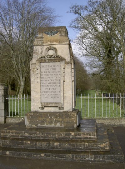 Oorlogsmonument Corsham #1