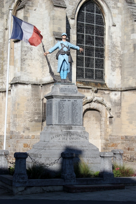 Oorlogsmonument Aix-Noulette #2