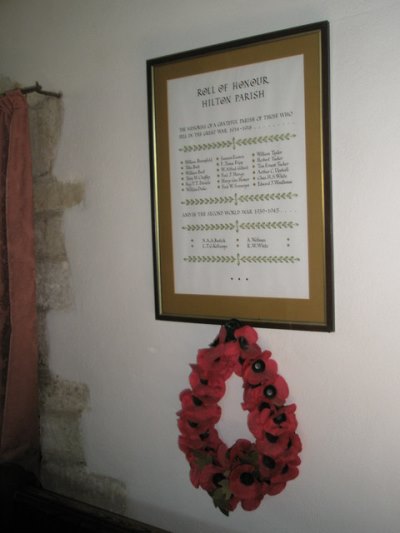 Oorlogsmonument All Saints Church #1