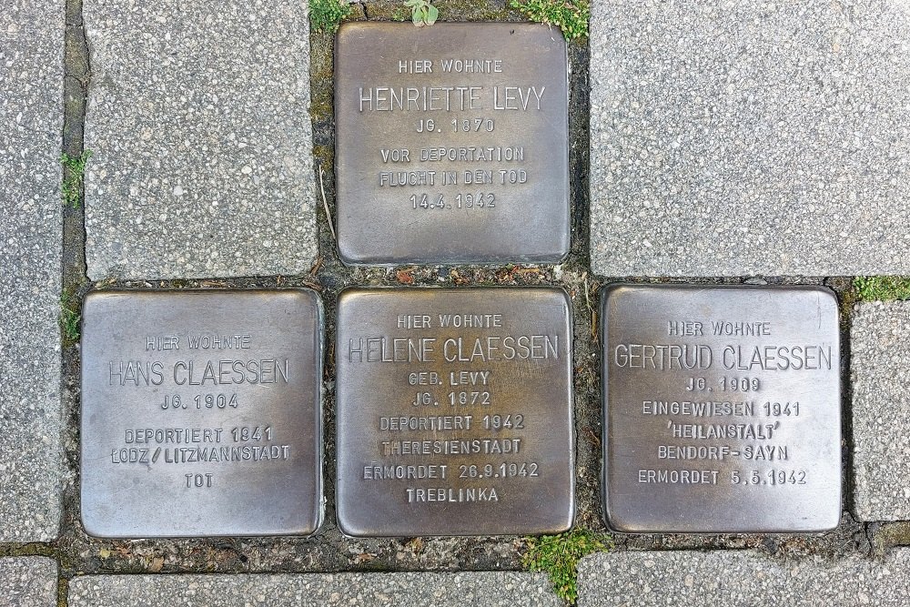 Stolpersteine Fischerort 8 #2