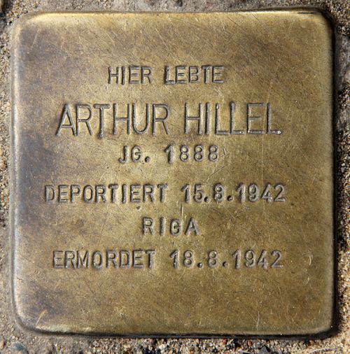 Stumbling Stones Hobrechtstraße 57 #1