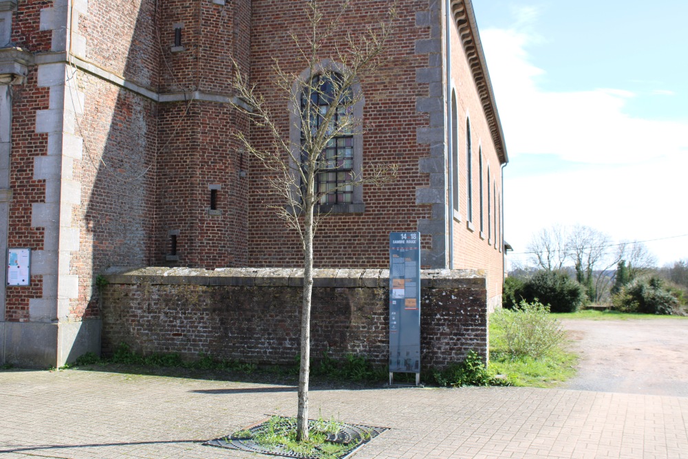 Information Board 14-18 Sambre Rouge -  Provisional Hospital #1