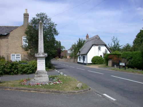 Oorlogsmonument Fen Drayton #1