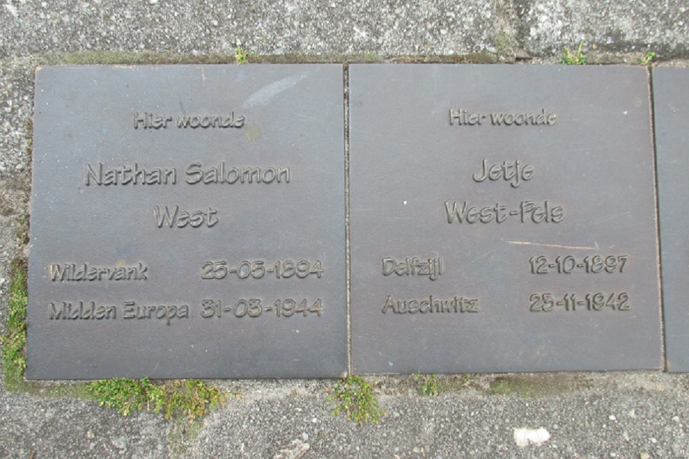 Memorial Stones Landbouwstraat 246 #2