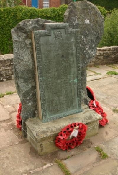 Oorlogsmonument Talgarth #1