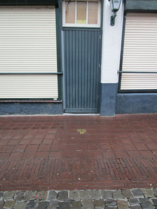 Stolpersteine Waagstraat 8 #5