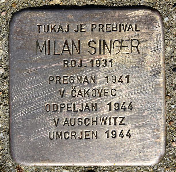 Stolpersteine Nasipna ulica 68 #4