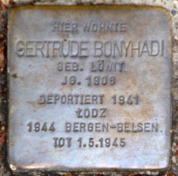 Stolpersteine Rainerstrae 4 #3