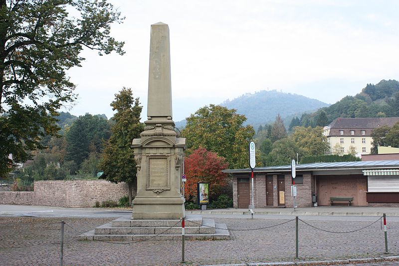 Monument Frans-Duitse Oorlog Lichtental #1