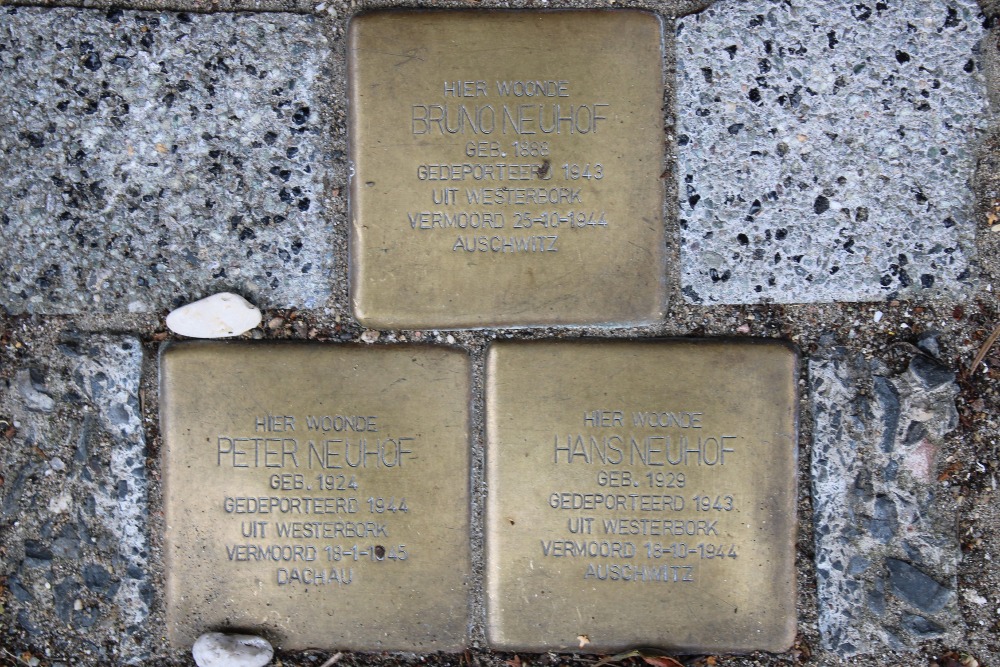 Stolpersteine Van de Wervestraat 4 #1