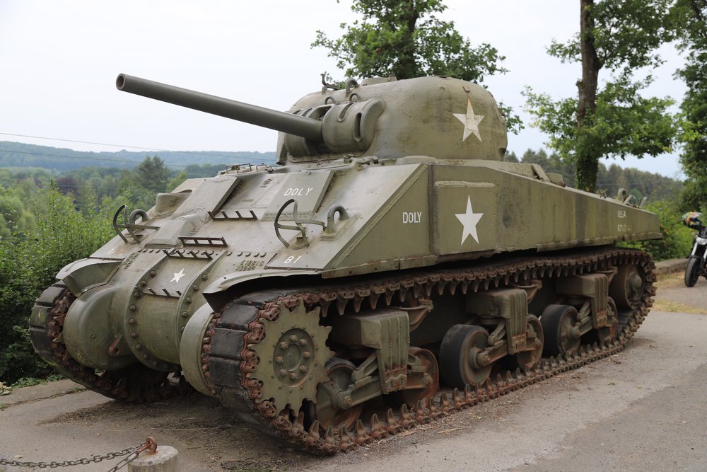 Memorial 60th US Infantry Regiment (M4 Sherman Tank 