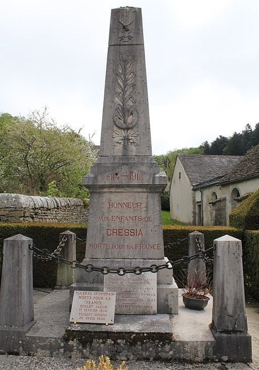 Oorlogsmonument Cressia #1