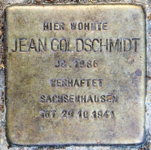 Stumbling Stone Heiligenberger Straße 10