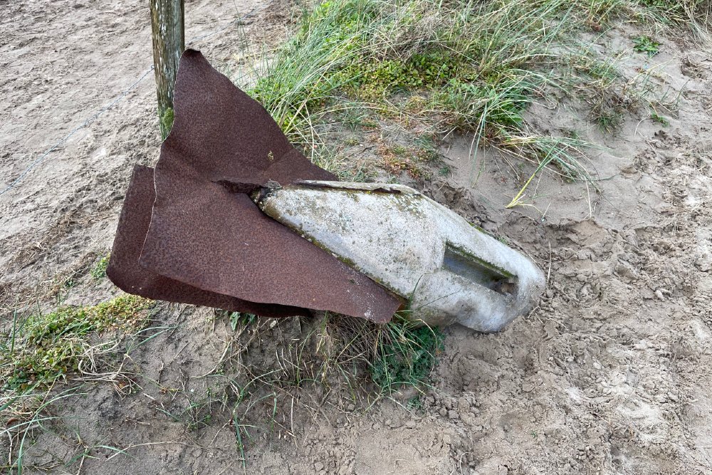 Duitse Oefenbom Egmond aan Zee