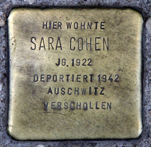 Stolpersteine Brückenstraße 5 #3