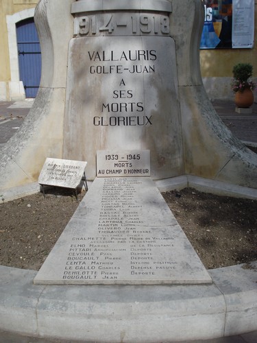 Oorlogsmonument Vallauris #2