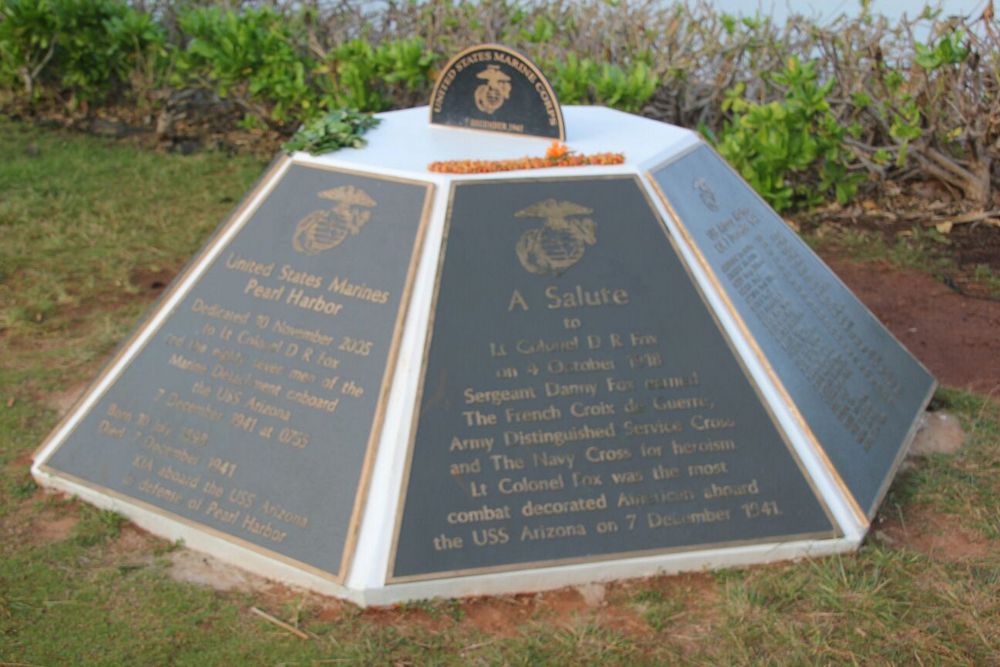 Monument Marine Corps Pearl Harbor #2