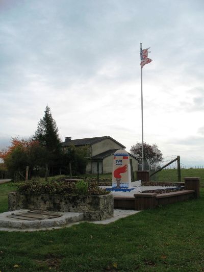 Kilometerpaal Voie de la Liberté #1