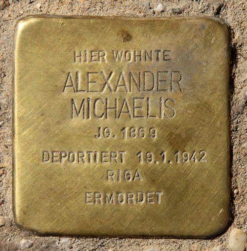 Stolpersteine Korsrer Strae 25