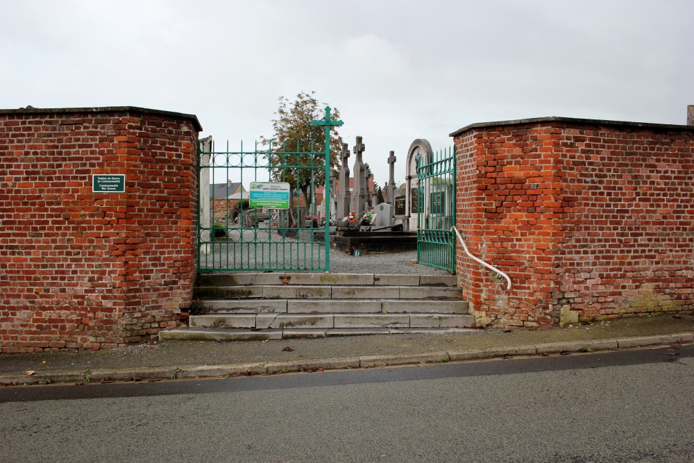 Monument Veteranen U.F.A.C. Begraafplaats Saint-Laurent-Blangy