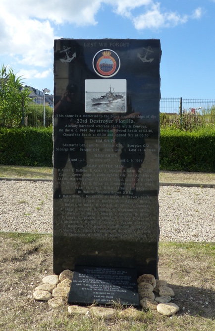 Memorial 23rd Destroyer Flotilla #2