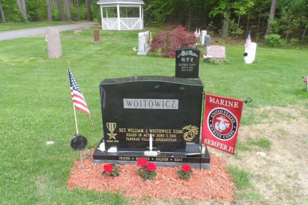 Amerikaans Oorlogsgraf Pine Grove Cemetery