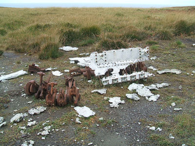 Remains Heinkel He-111H Bomber