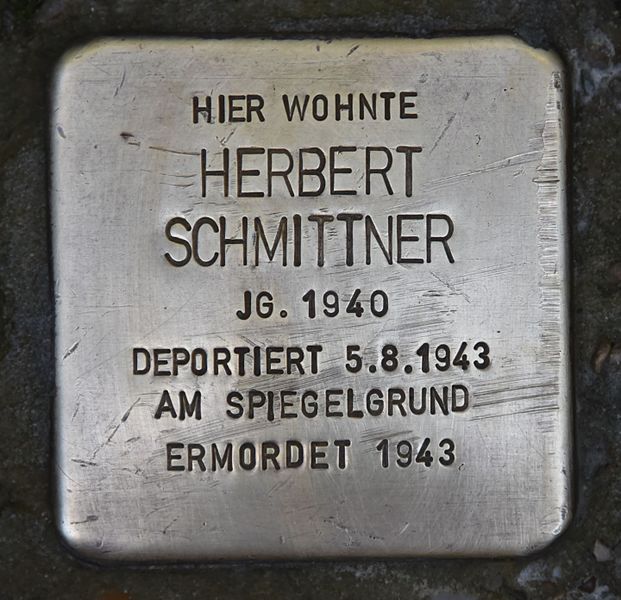 Stolperstein Salzgasse 2