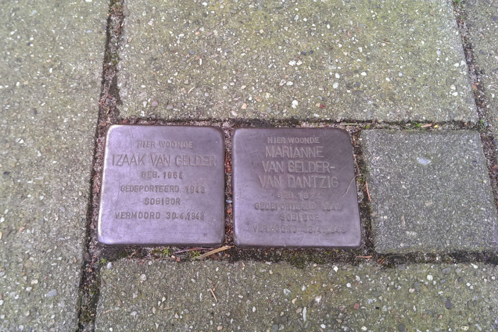 Stolpersteine Juliana van Stolberglaan 71 #1