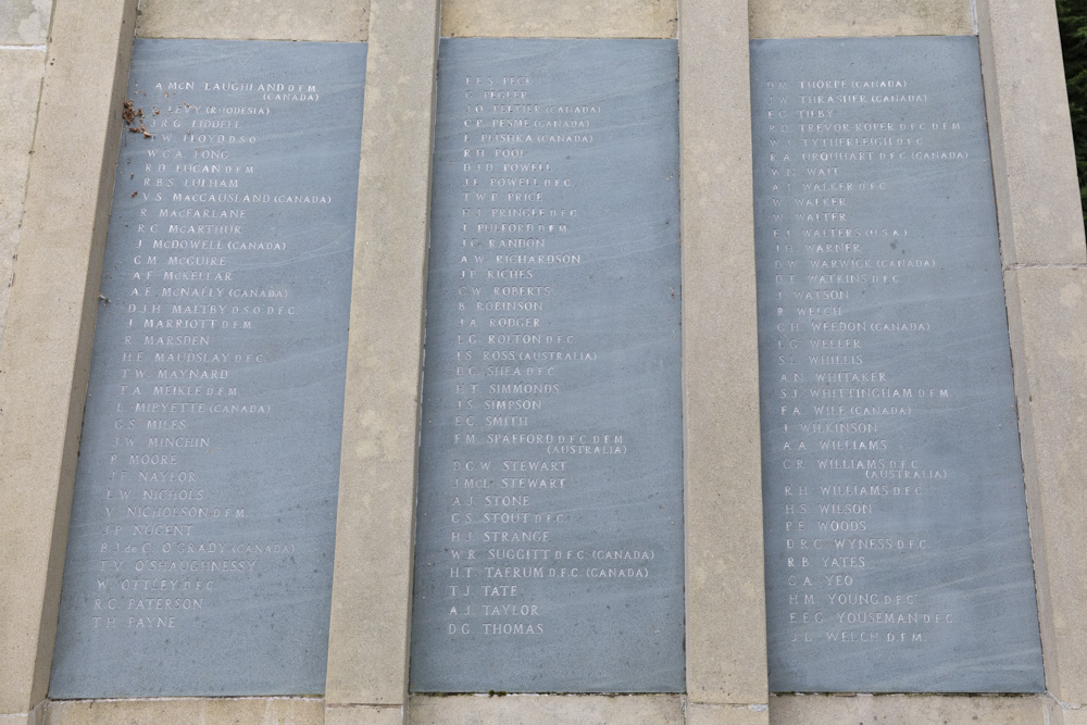 Monument Gesneuvelden 617 Squadron Dambusters #3