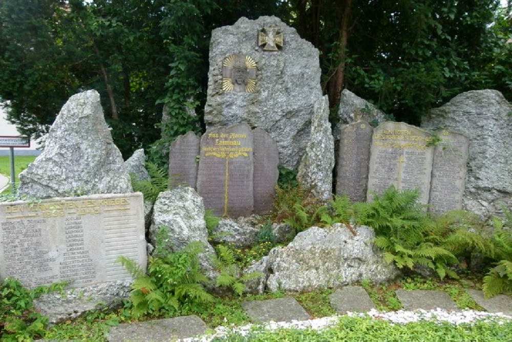 Monument To The Soldiers Who Died In WWI And WW II Laimnau #2