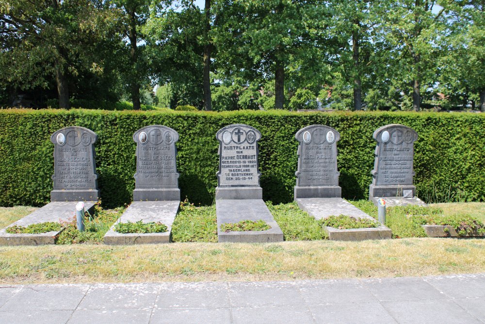 Belgische Oorlogsgraven Sint-Michiels	 #1