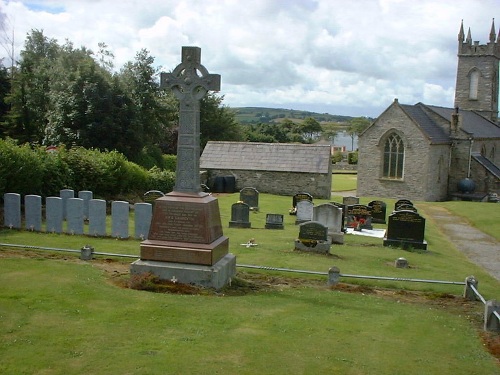 Commonwealth War Graves St. Mura's Church of Ireland Churchyard