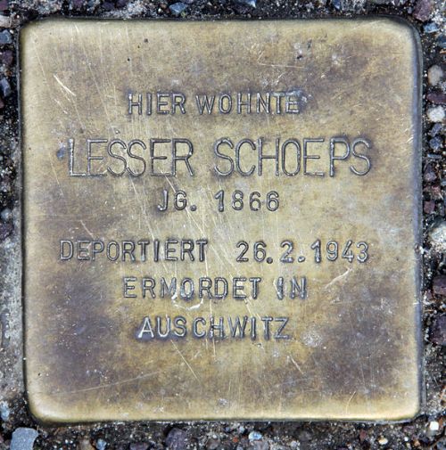 Stolpersteine Bachstraße 2 #4