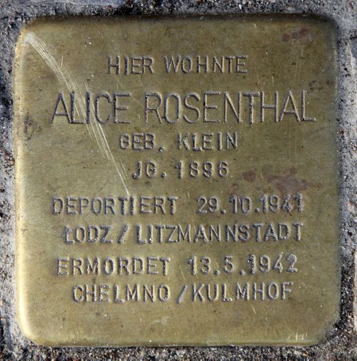 Stolpersteine Kantstraße 132 #3