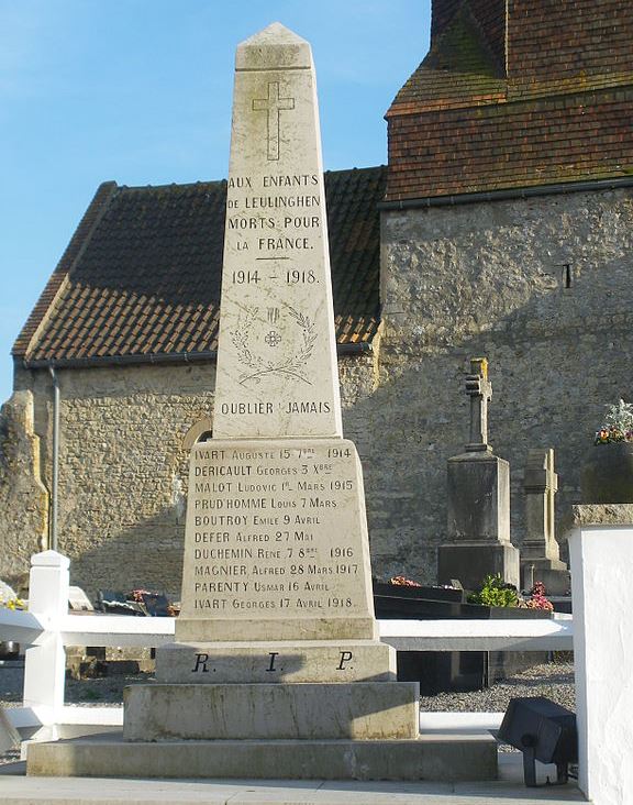 Oorlogsmonument Leulinghen-Bernes #1