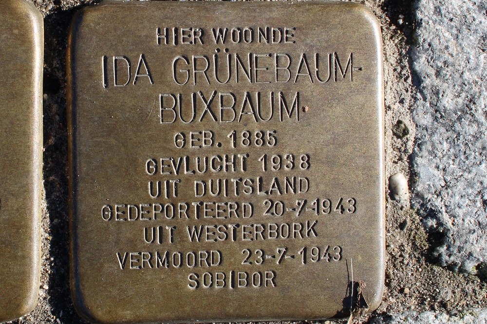 Stolpersteine Krugerlaan 123 #3