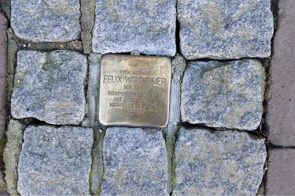 Stolperstein Blauwstraat 13 #4